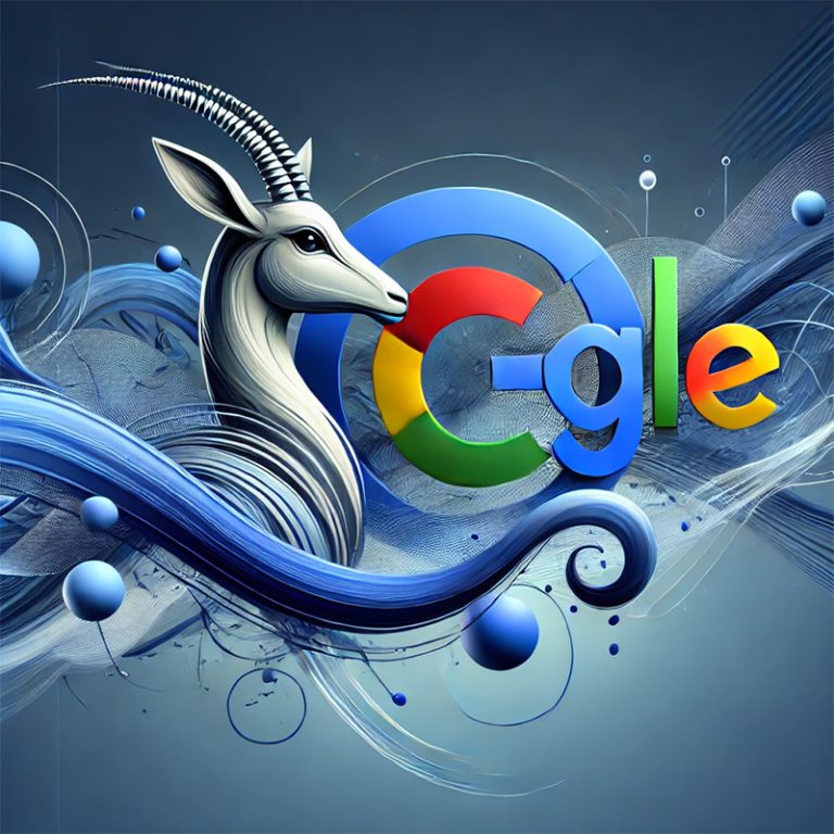 Illustration of Gazelle Technologies and Google